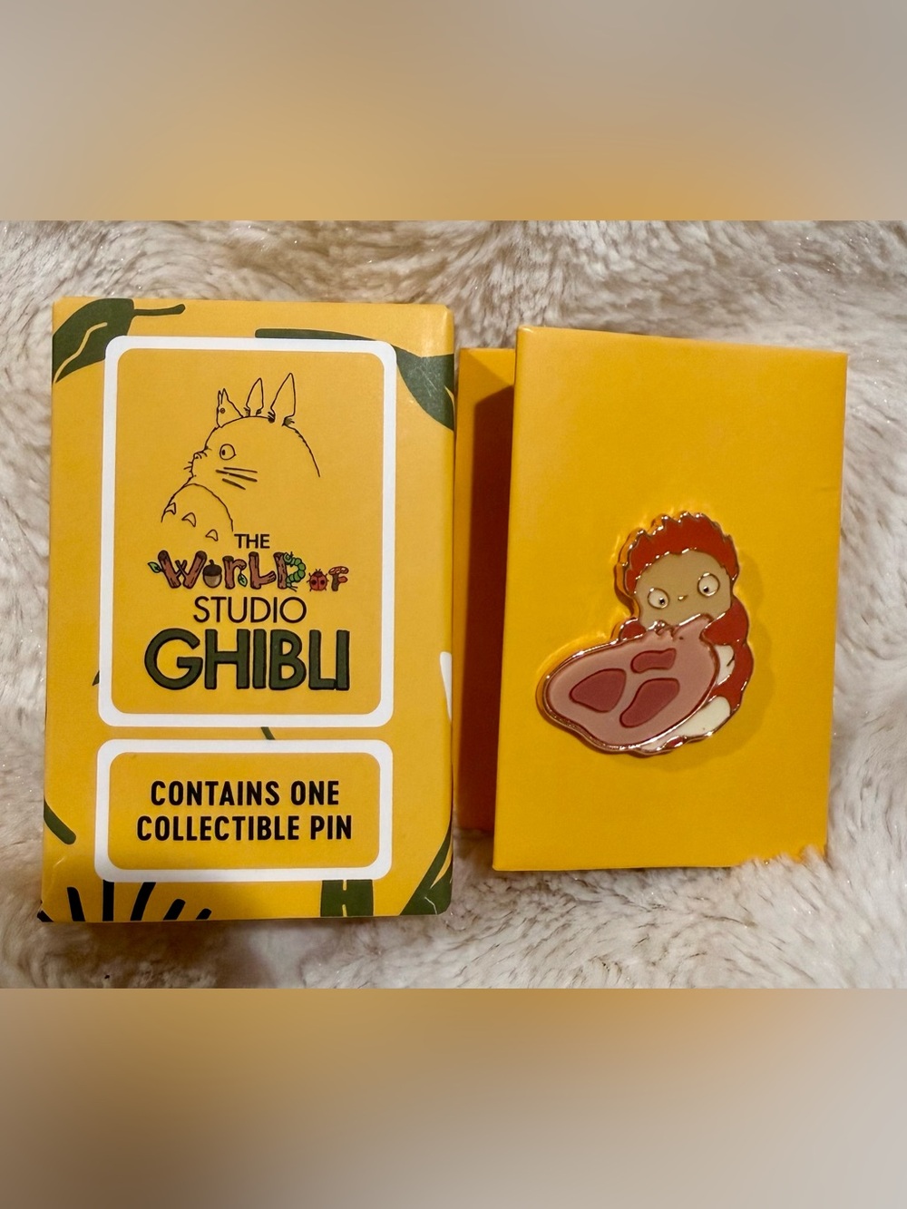 Studio Ghibli The World Of Studio Ghibli Blind Box Enamel Pin Ponyo